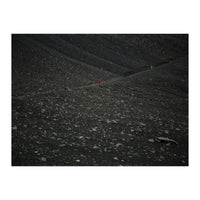 Kids running down from the volcano - Iceland  (Print Only)