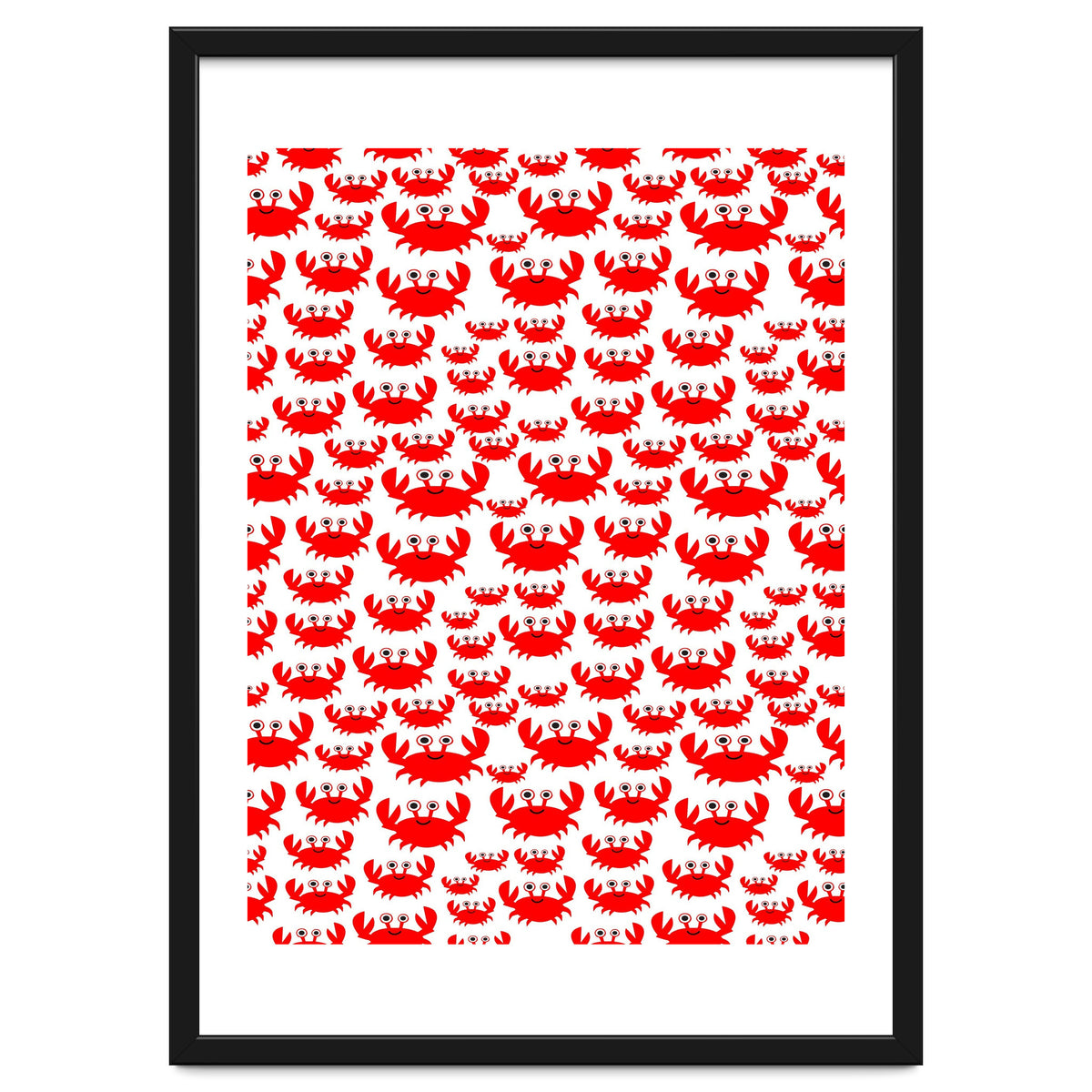 Red Crab Pattern