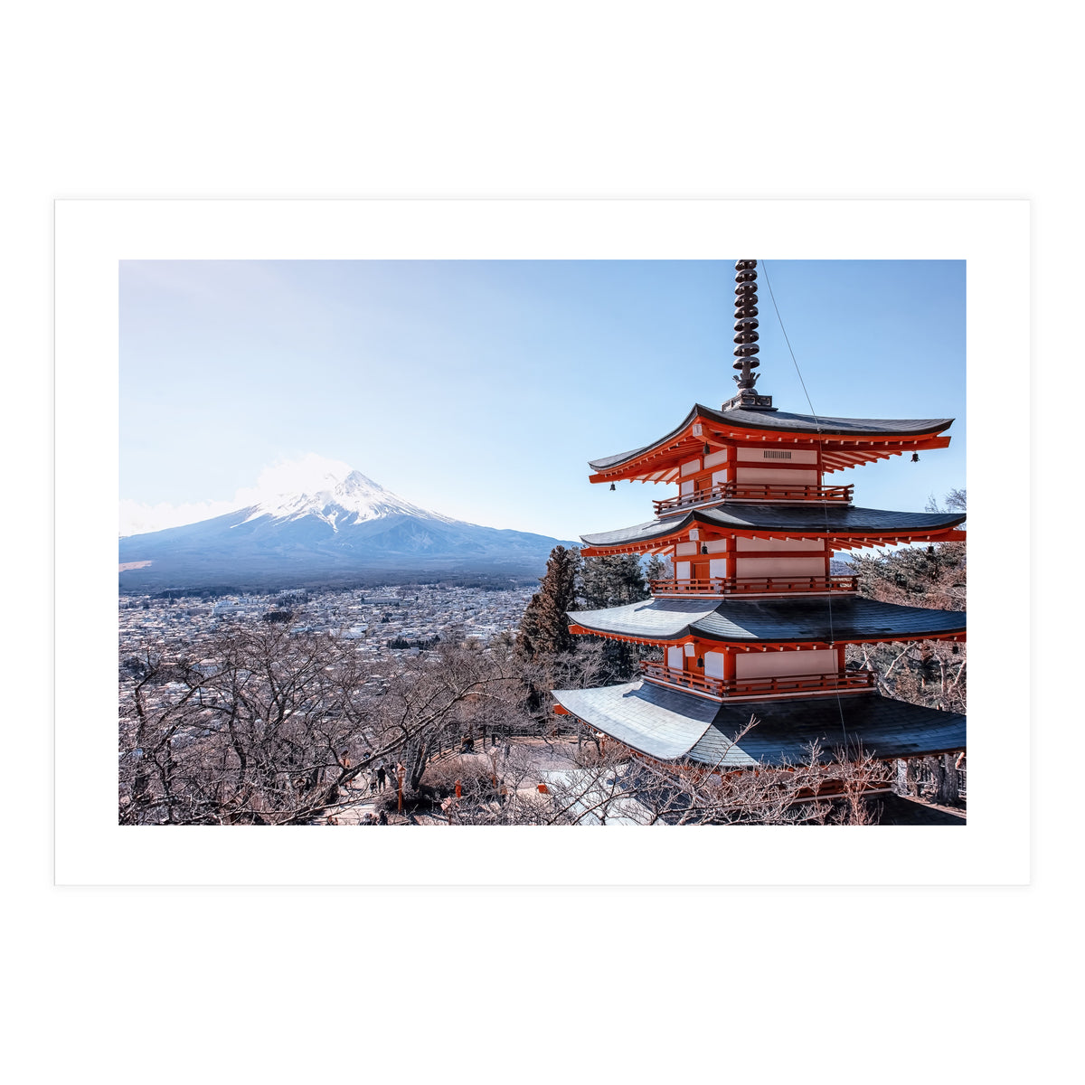 Chureito Pagoda (Print Only)