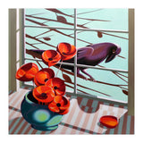 A crow outside the window (Print Only) thumbnail