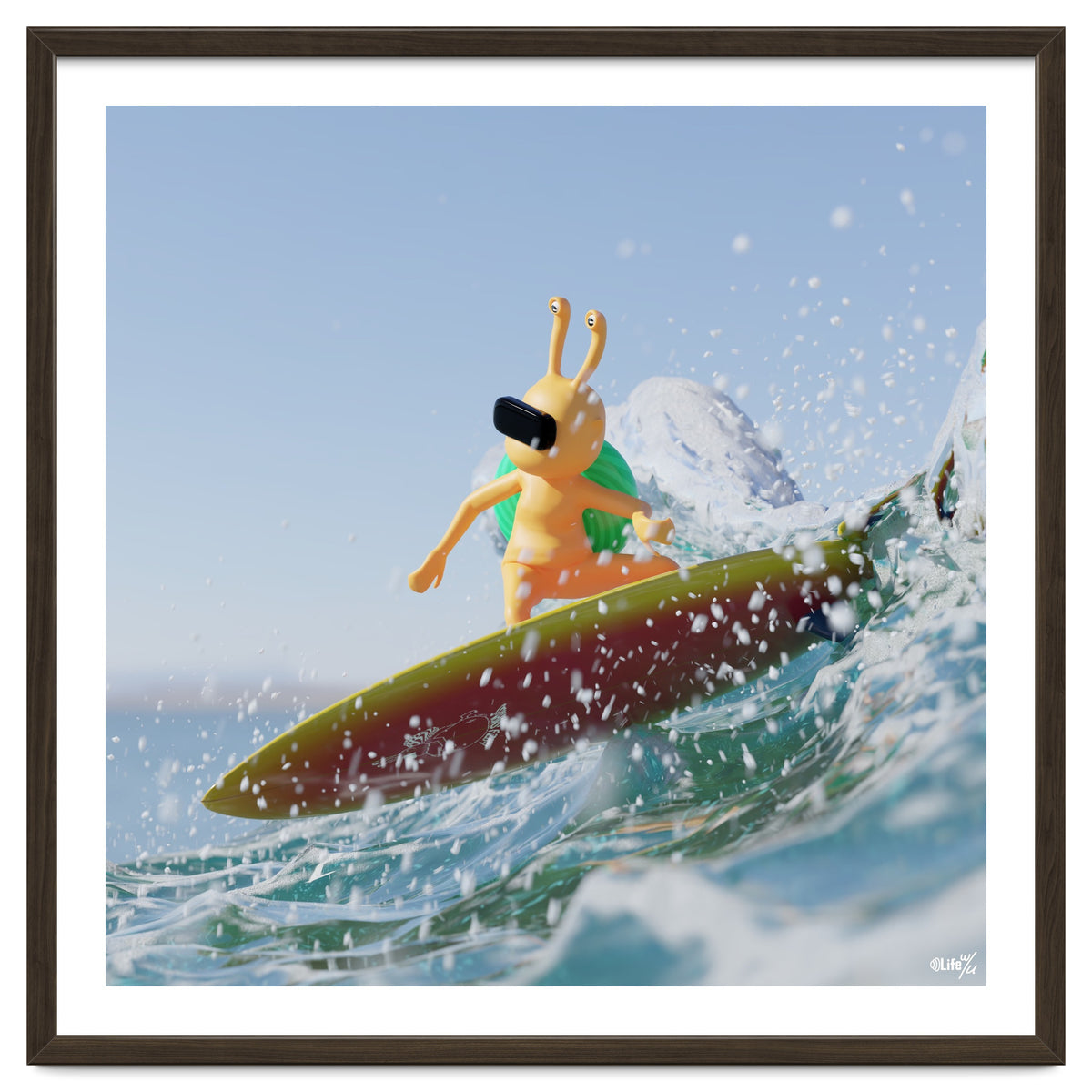 Surfing - angle #1 (Lwuba 042 Salt Proof Surfing 01)