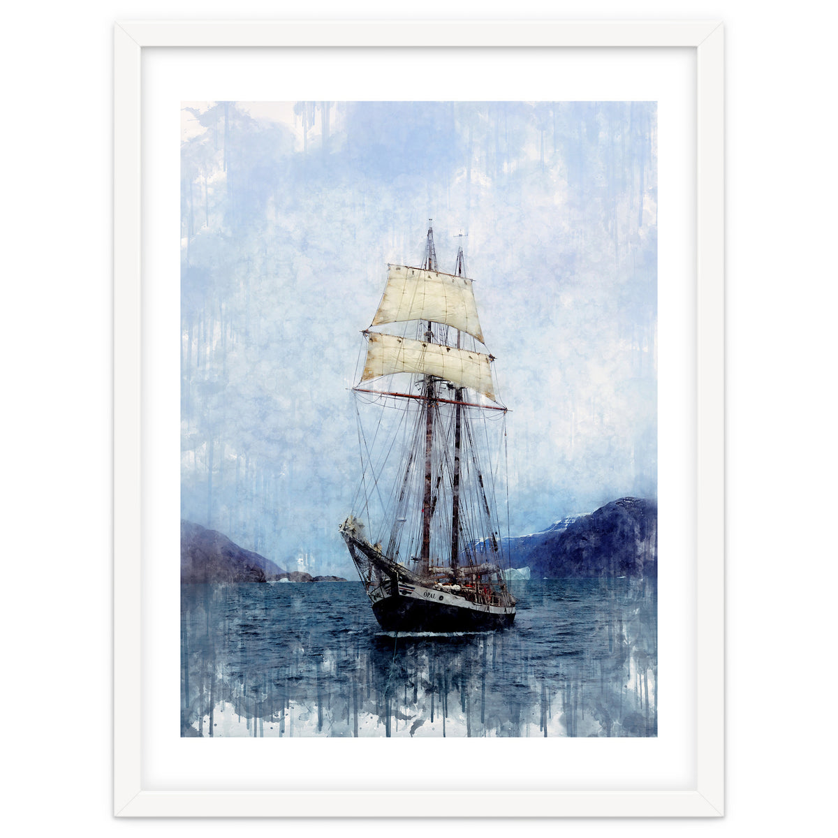 strong determination to start the ship's adventure