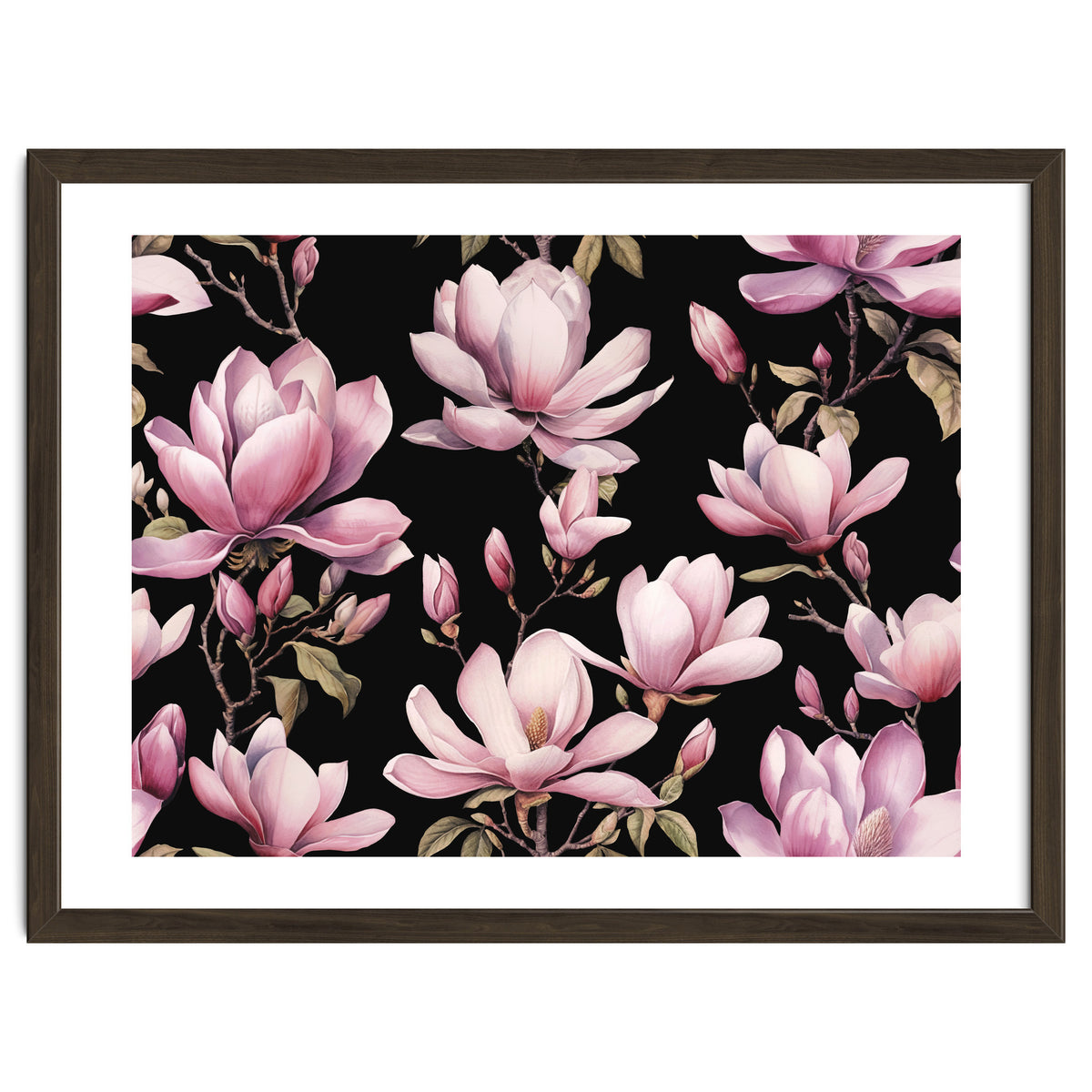 Magnolia Spring Romance Black