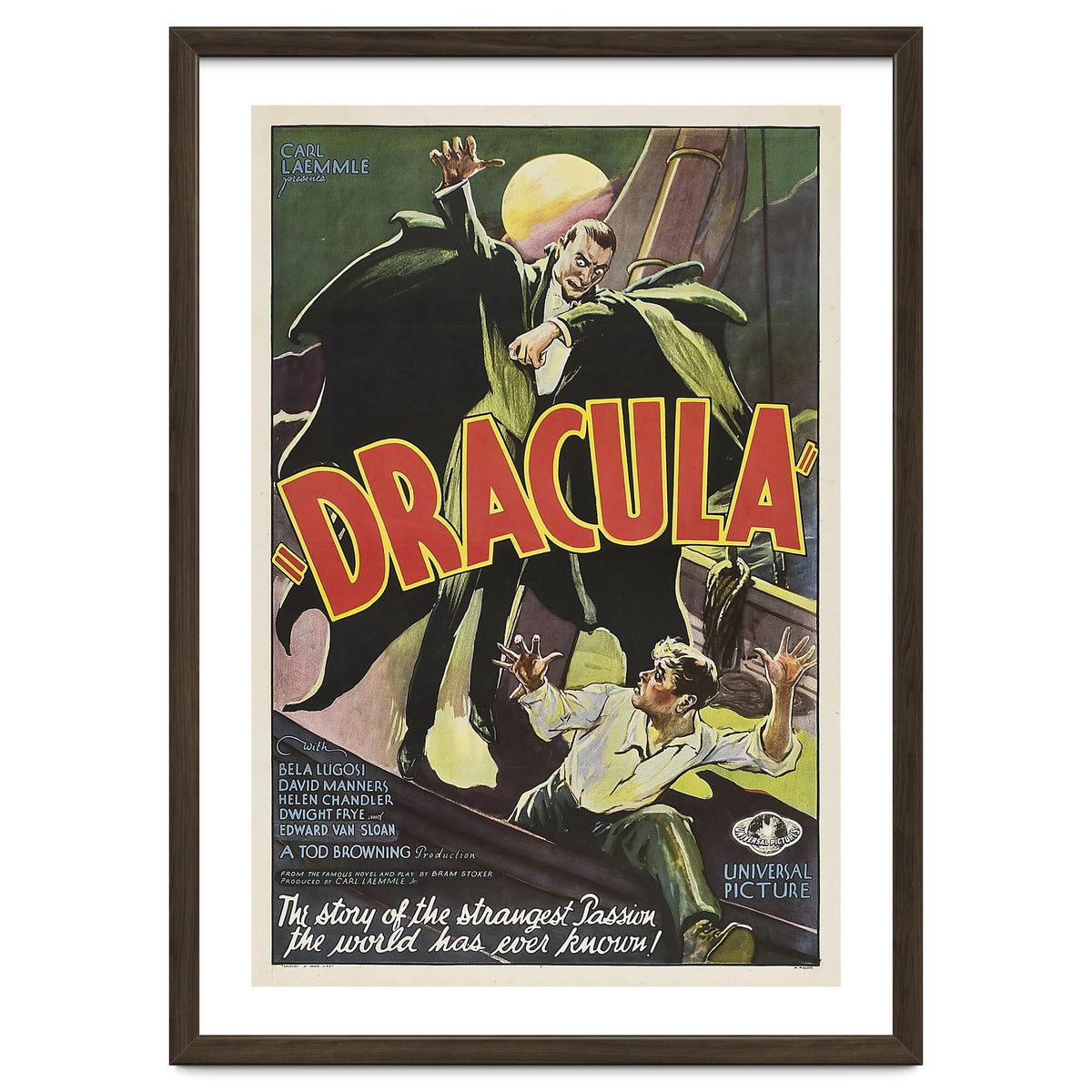 DRACULA (1931), directed by TOD BROWNING.