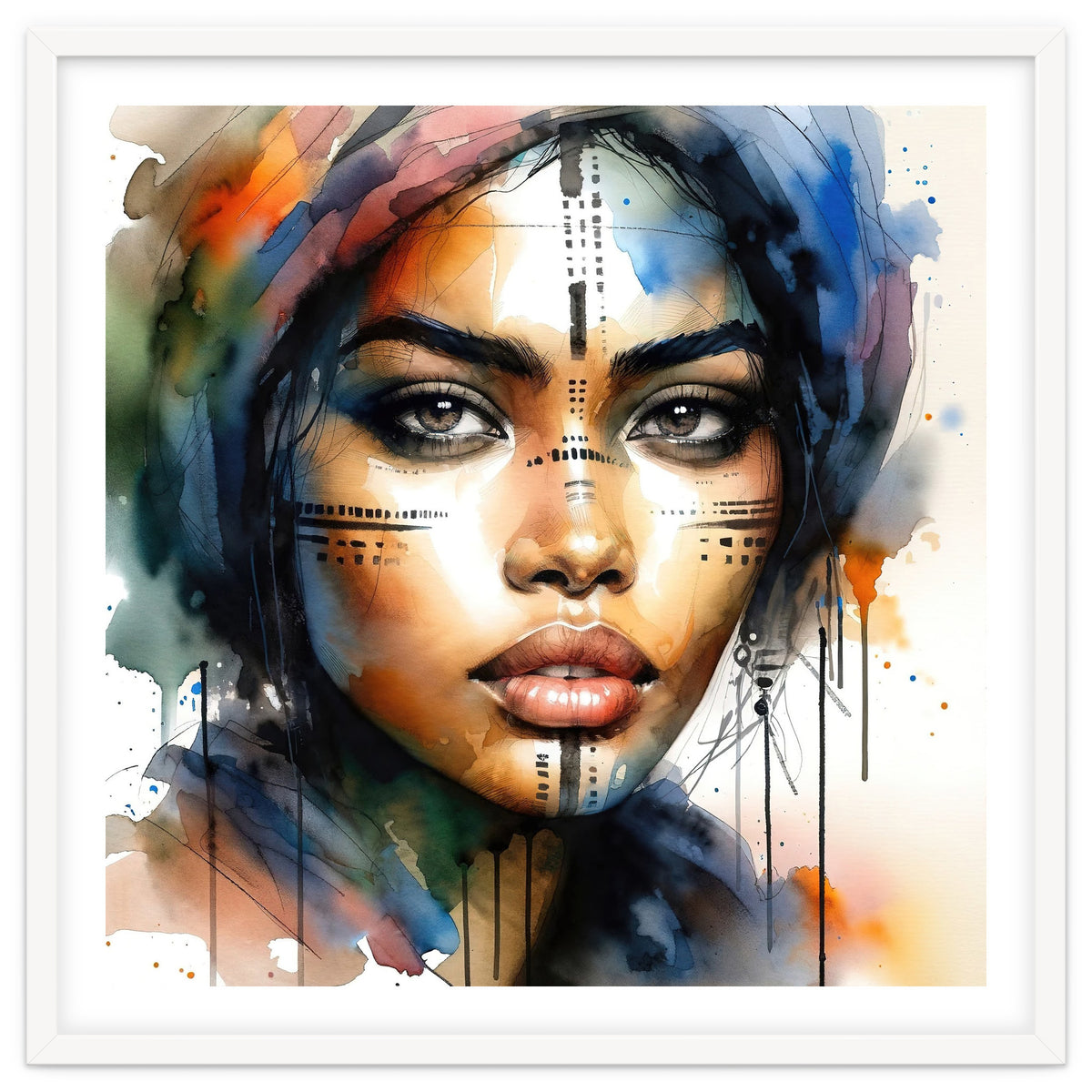 Tribal Muse Portrait