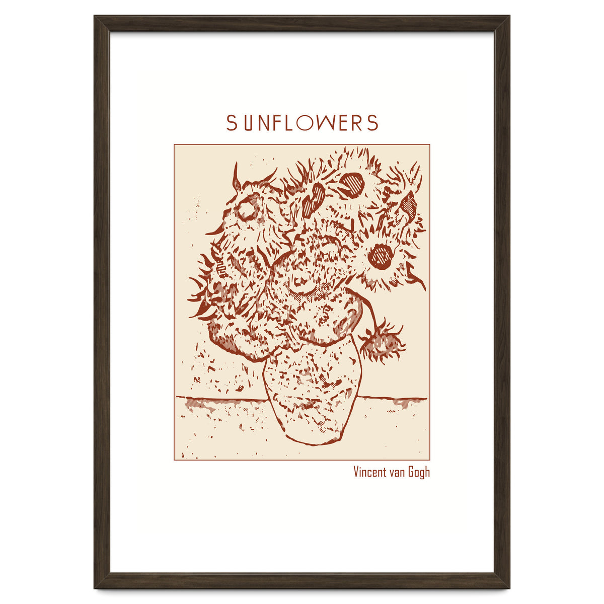 Sunflowers – Vincent Van Gogh