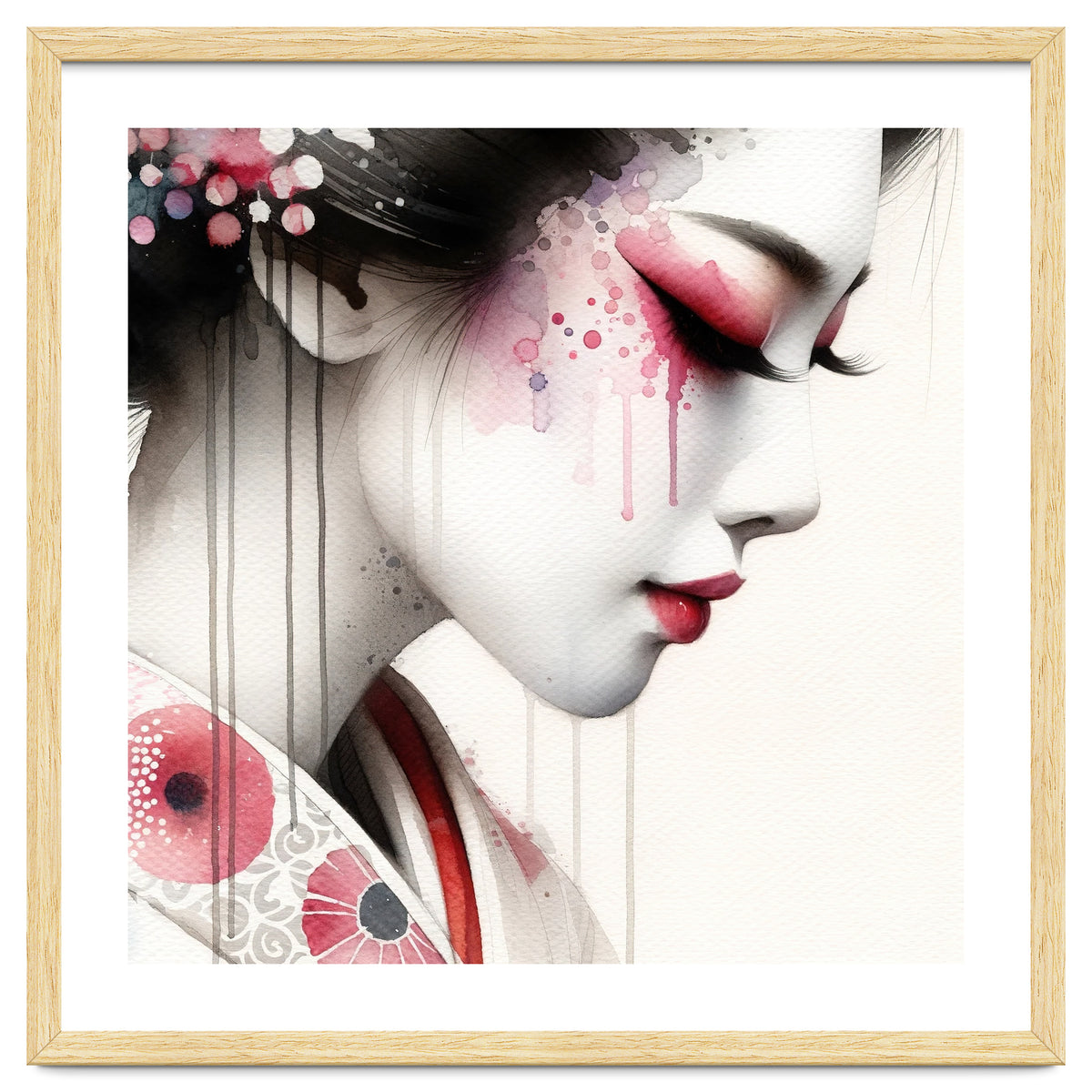 Petal Drift Modern Geisha