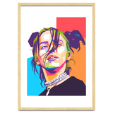Billie Eillish wpap art thumbnail