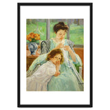 Young mother sewing, 1901 Canvas,92,4 x 73,7 cm. thumbnail