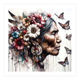 Matriarch With Wildflowers (Print Only) thumbnail