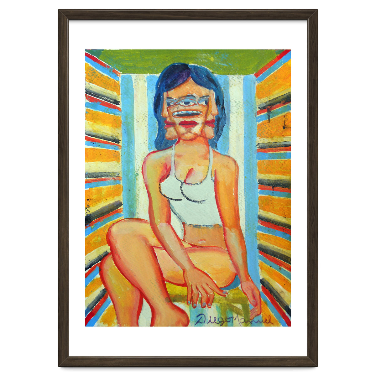 Mujer En La Silla 11