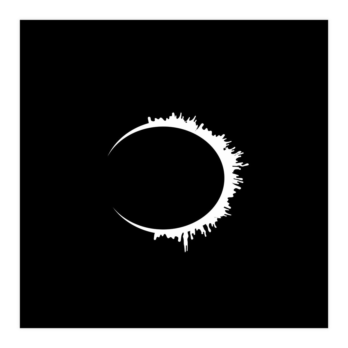 Solar lunar eclipse (Print Only)