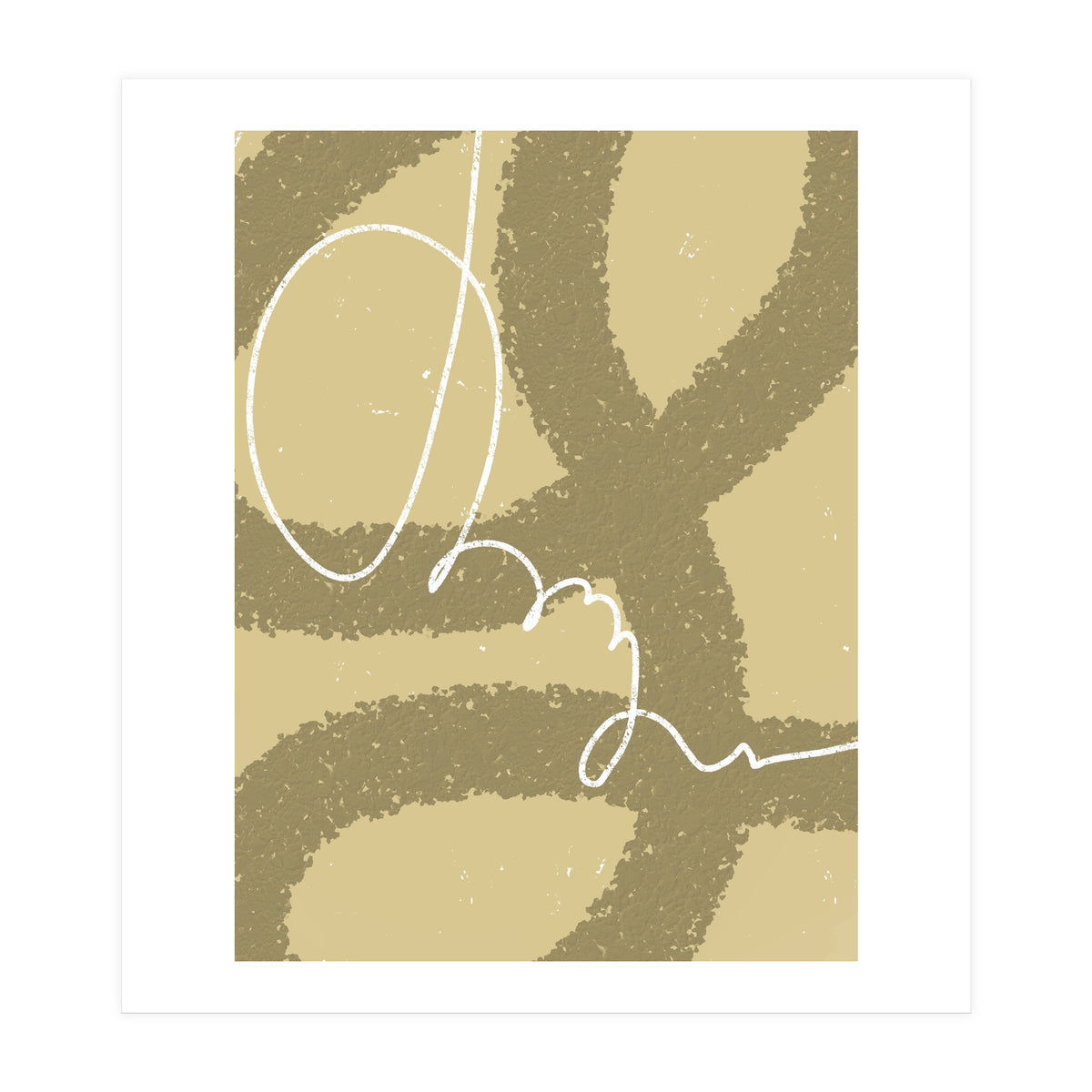 Dance of Lines on Sand Dunes (Print Only)