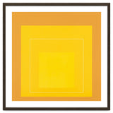 JOSEF ALBERS - HOMAGE TO THE SQUARE ORANGE YELLOW thumbnail