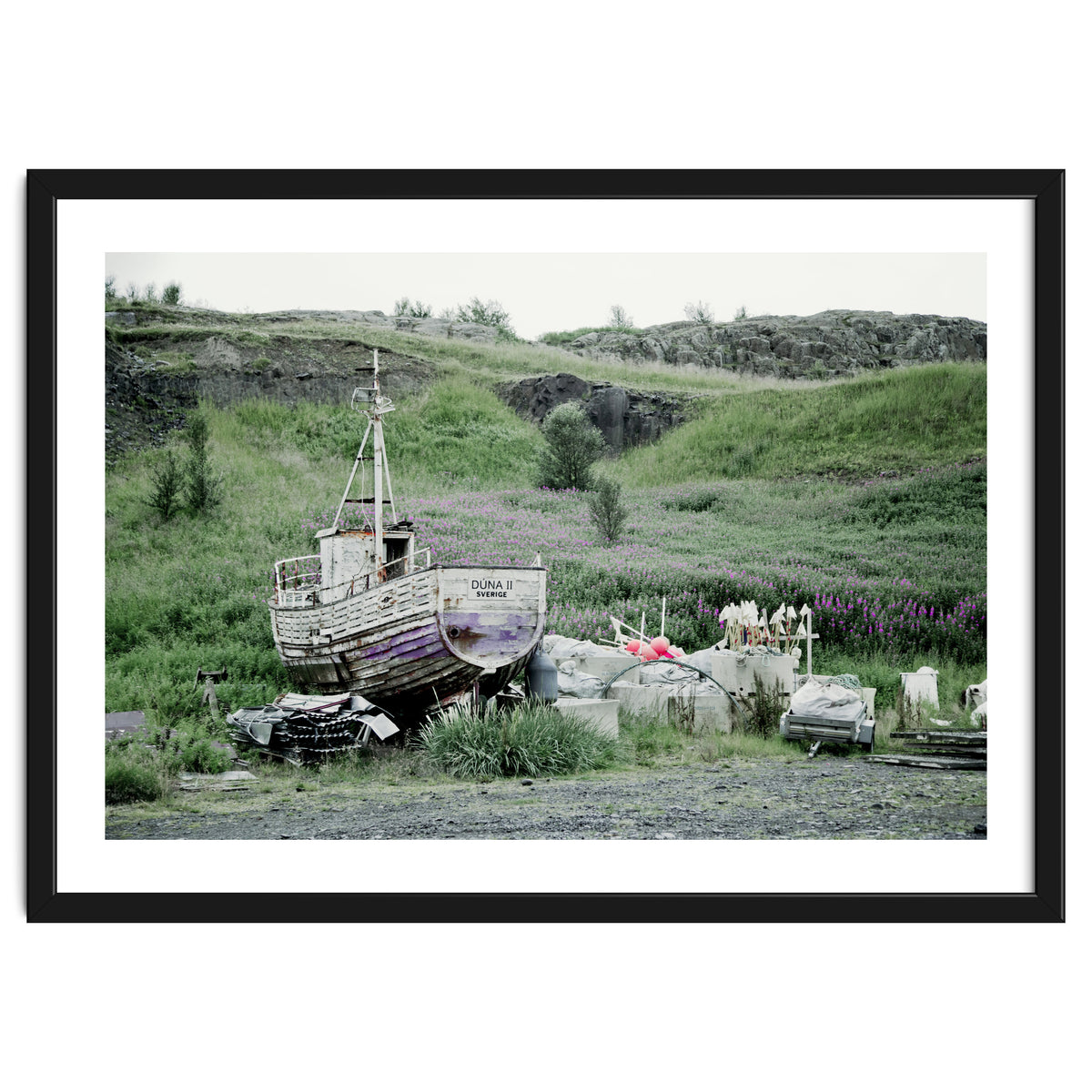 Abandoned Boat - Iceland