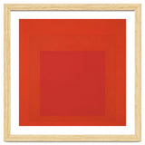 JOSEF ALBERS - HOMAGE TO THE SQUARE RED thumbnail