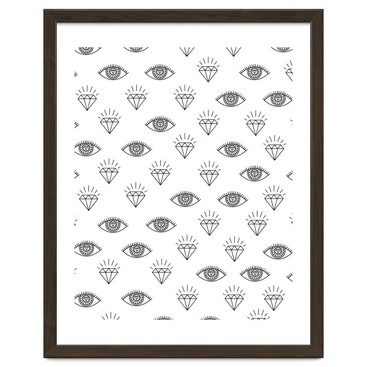 Diamond Eyes #society6 #decor #buyart