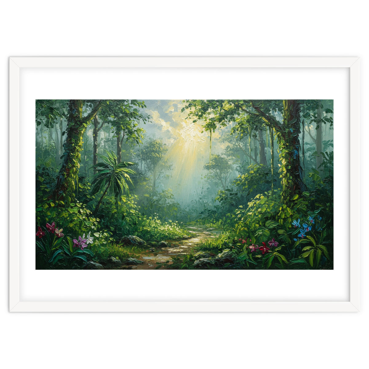 Sunlight in the Sacred Grove