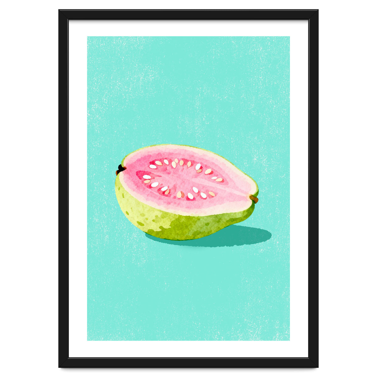 Guava Fruit Illustration