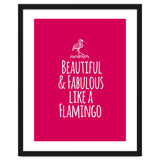 Beautiful and fabulous like a flamingo thumbnail