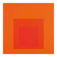 JOSEF ALBERS - HOMAGE TO THE SQUARE RED  (Print Only)