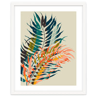 Colorful Palm Leaves