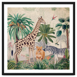 Vintage Fantasy African Animals Safari thumbnail
