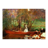 John Singer Sargent / 'The Boating Party', 1889, Oil on canvas, 88 x 92 cm. (Print Only) thumbnail