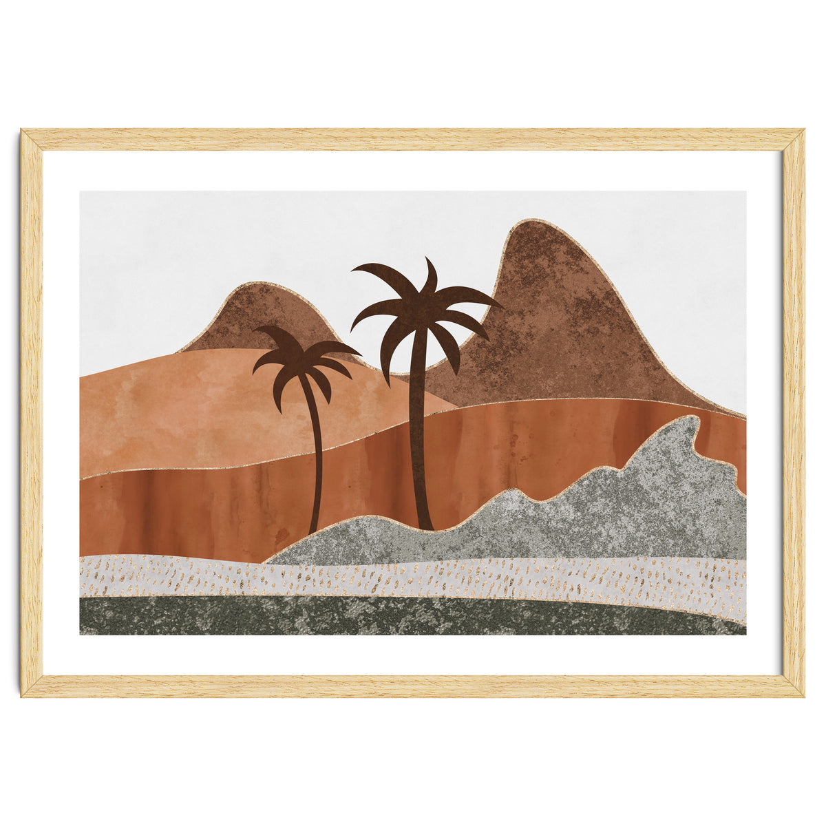 Abstract Landscape Desert Dream