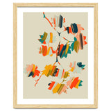 colorful hanging maple leaves thumbnail