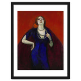The Blue Dress. Date: 1911. Dimensions: 146.2 cm x 114.4 cm, 161.0 cm x 129.4 cm. thumbnail