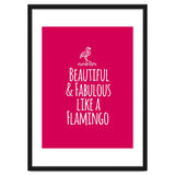 Beautiful and fabulous like a flamingo thumbnail