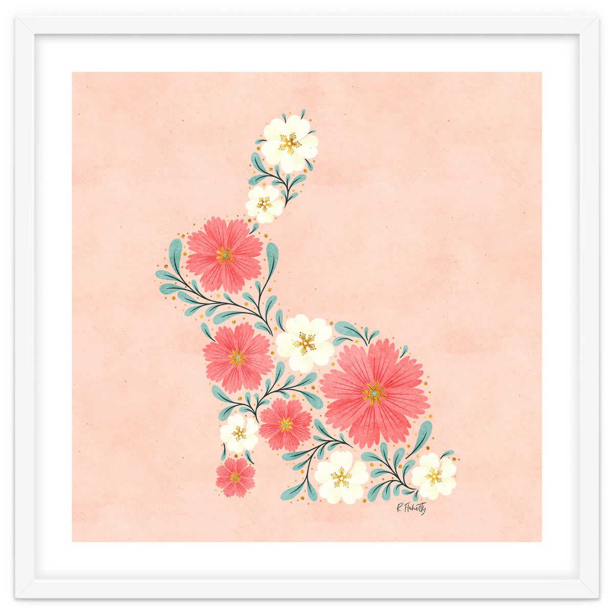 Flower Filled Rabbit