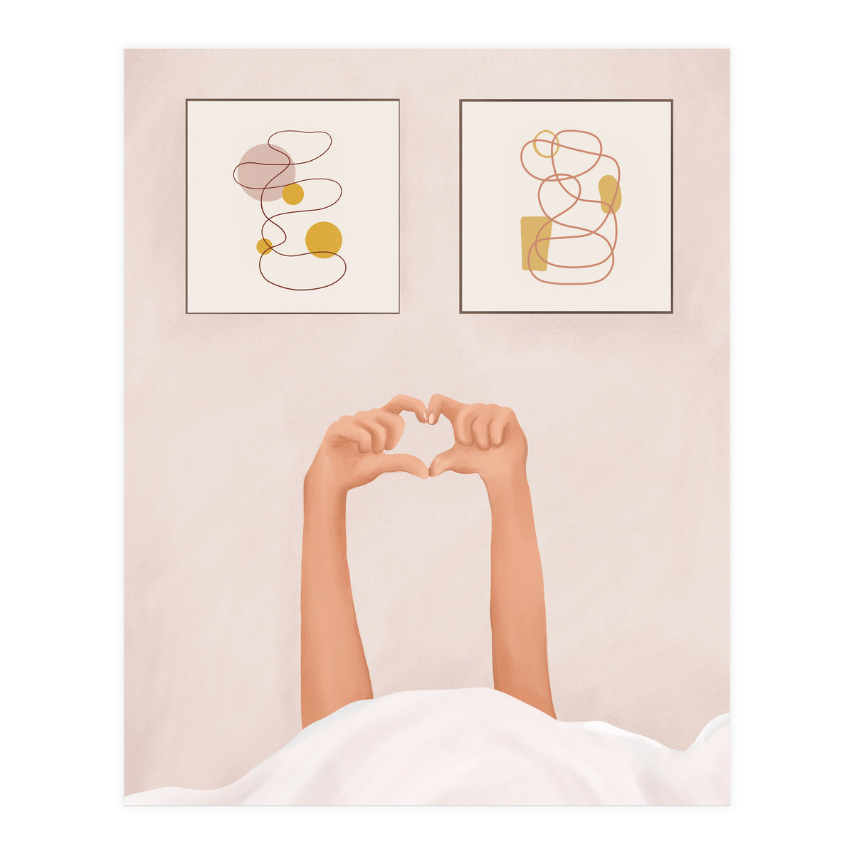 Hand Heart (Print Only)