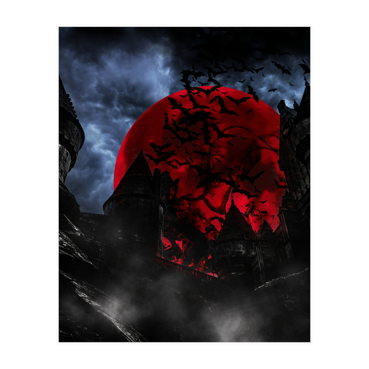 Castle Bats (Print Only)