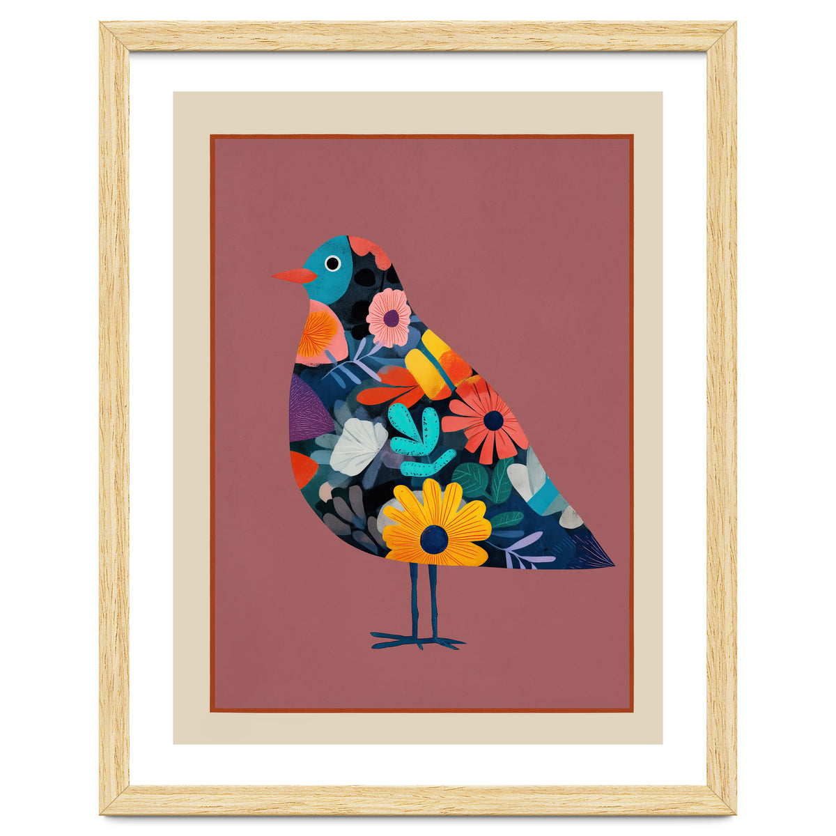 Floral Bird II