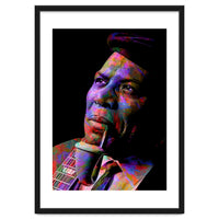 Howlin Wolf American Blues Musician Legend Colorful