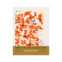 Contemporary art gallery Barcelona design and interior (Print Only)