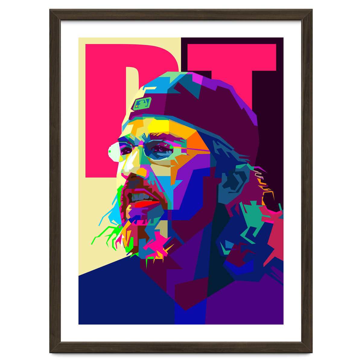 Mike Portnoy Drum Musician Pop Art WPAP