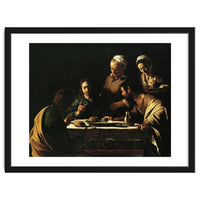 Caravaggio / 'Supper at Emmaus', 1606, Oil on canvas, 141 x 175 cm. JESUS. CRISTO RESUCITADO.