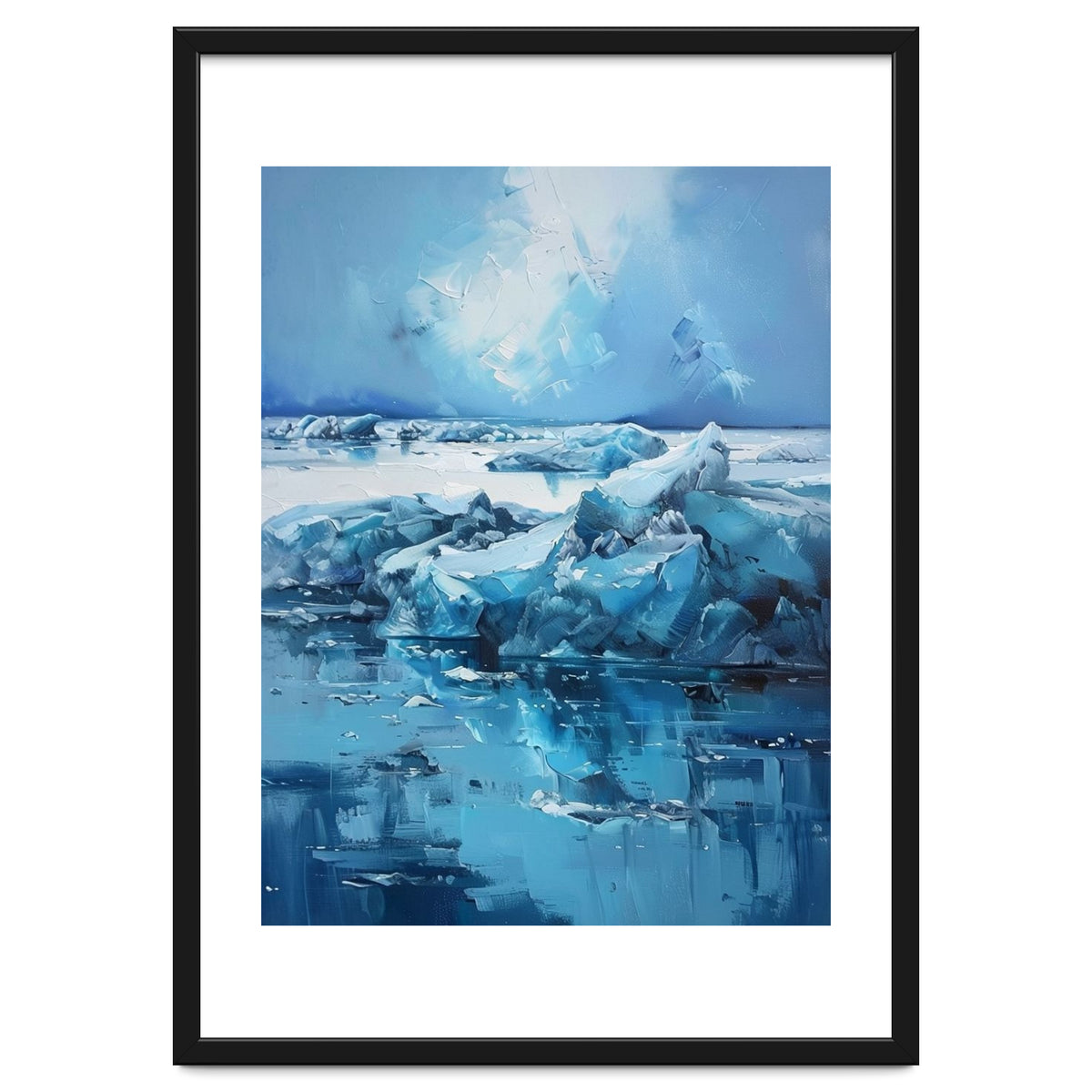 The Silent Fracture of Cerulean Giants
