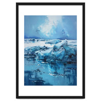 The Silent Fracture of Cerulean Giants
