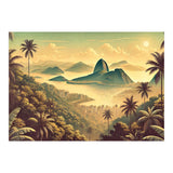 Vintage Brazil, Rio De Janeiro Tropics Poster (Print Only) thumbnail