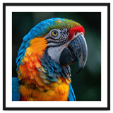Close Up Of A Colorful Macaw Parrot thumbnail