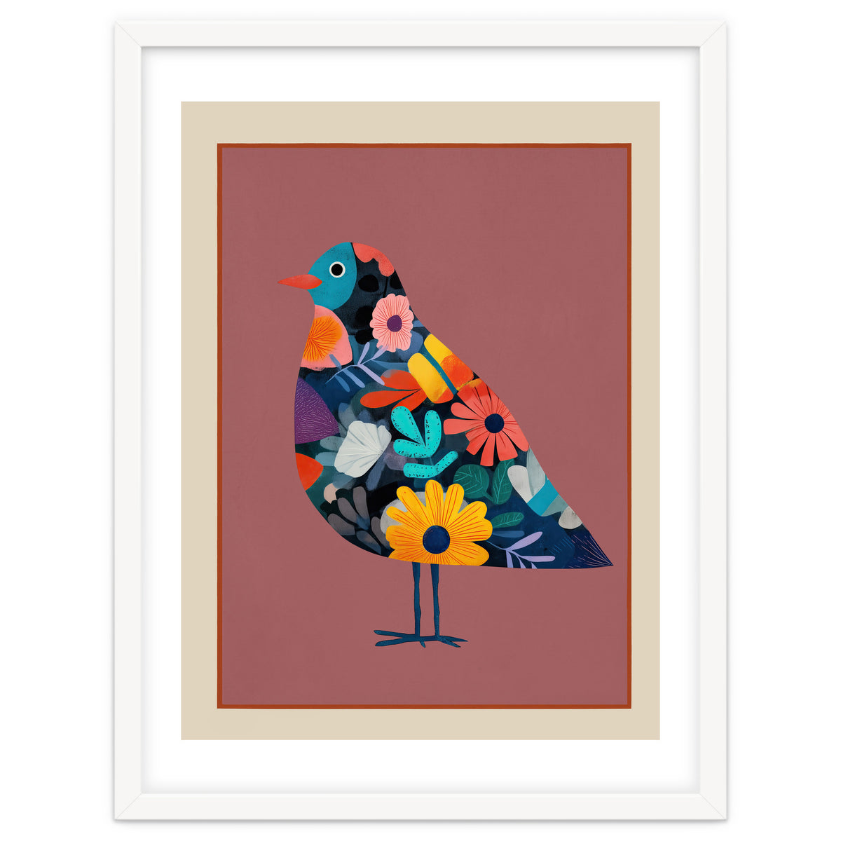 Floral Bird II