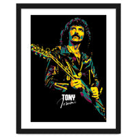 Tony Iommi Musician Legend in Pop Art