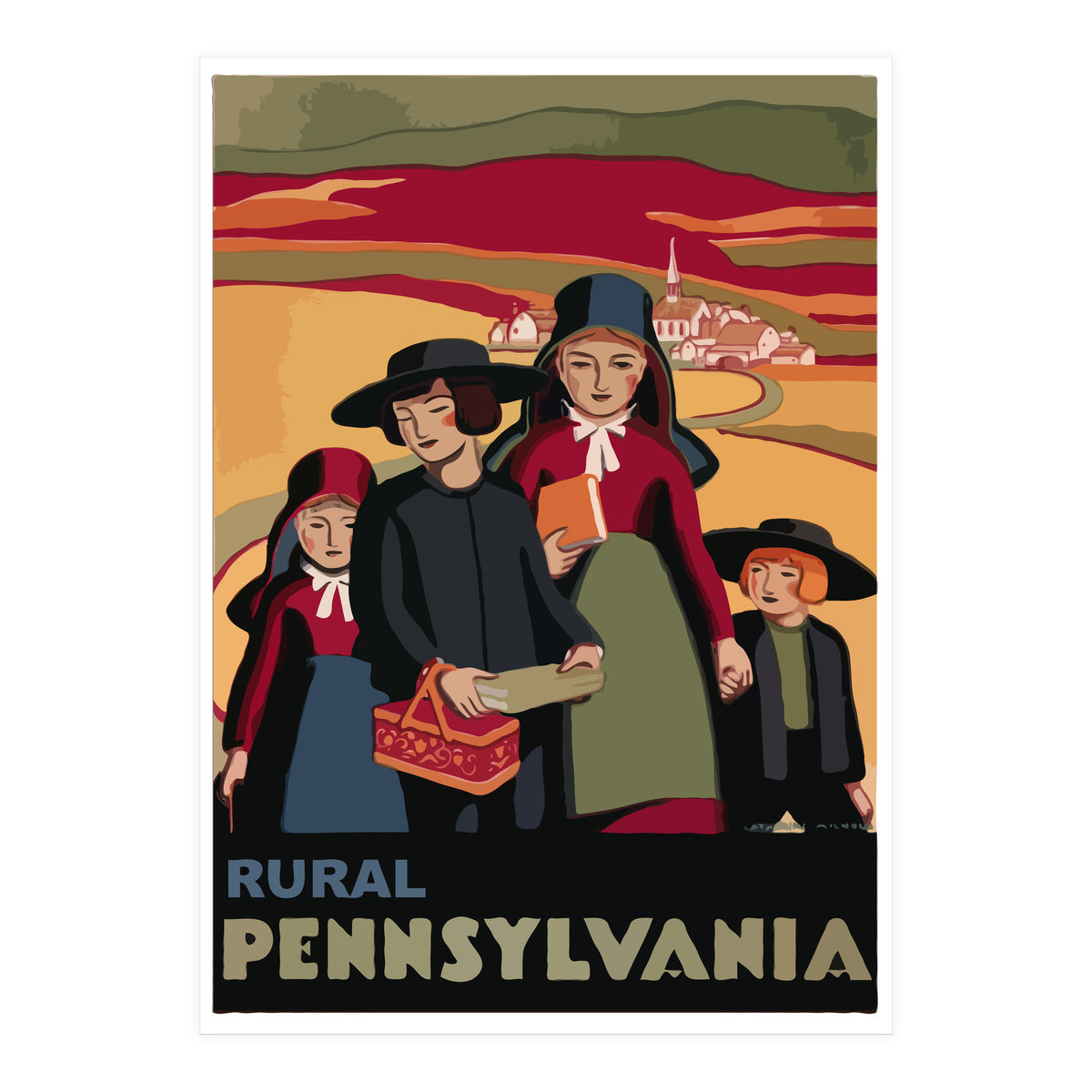 Rural Pennsylvania (Print Only)