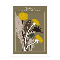 Flower Market Berlin Dandelion (Print Only)