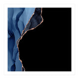 Navy & Rose Gold Agate Texture 09 (Print Only) thumbnail