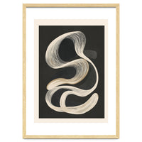 Monochrome Flow Abstract Line Movement